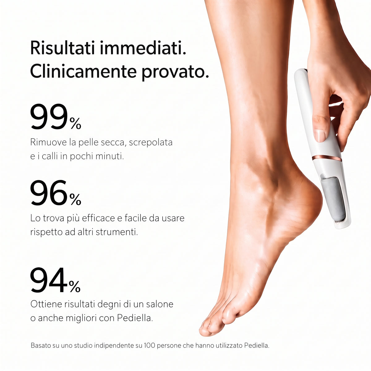 Pediella™ Levigatore Elettrico per Calli e Pelle Secca dei Piedi